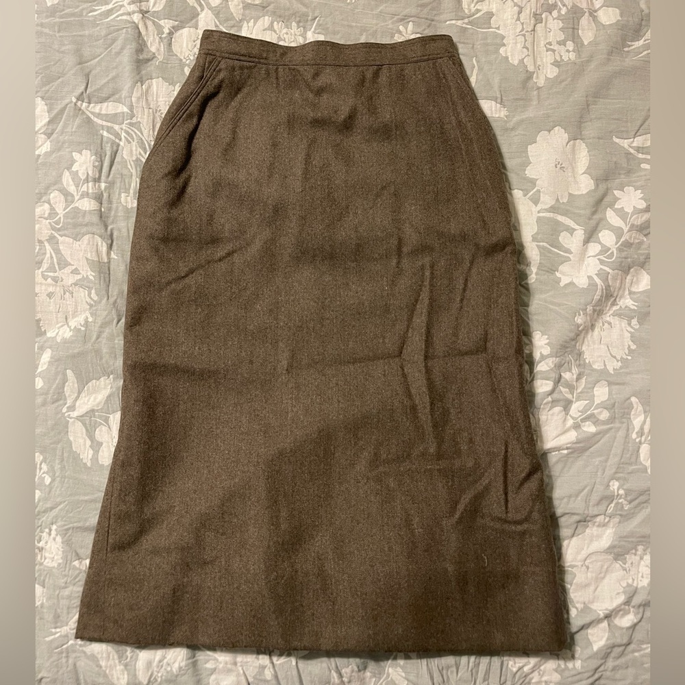 Fendi Wool Skirt